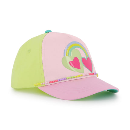 kids atelier billieblush Multicolored Pastel Heart Cap