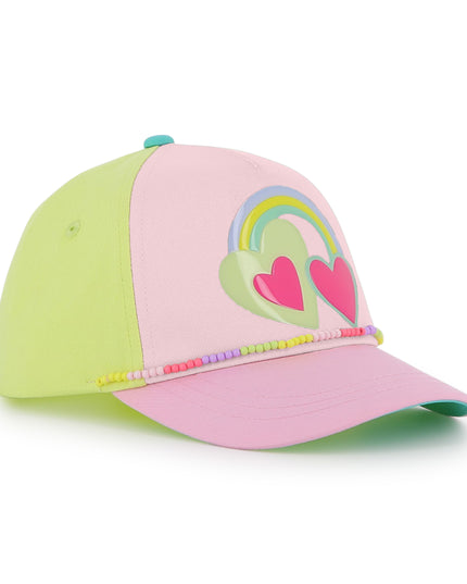 kids atelier billieblush Multicolored Pastel Heart Cap
