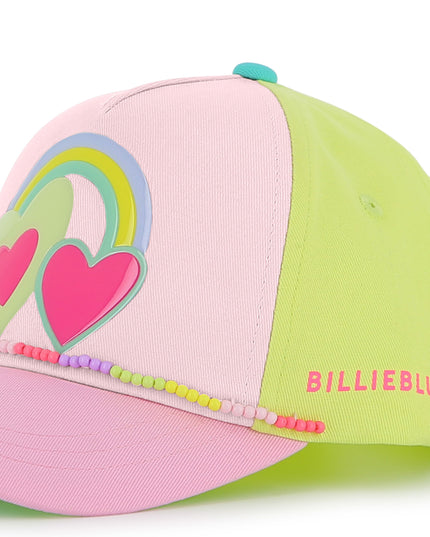 kids atelier billieblush Multicolored Pastel Heart Cap
