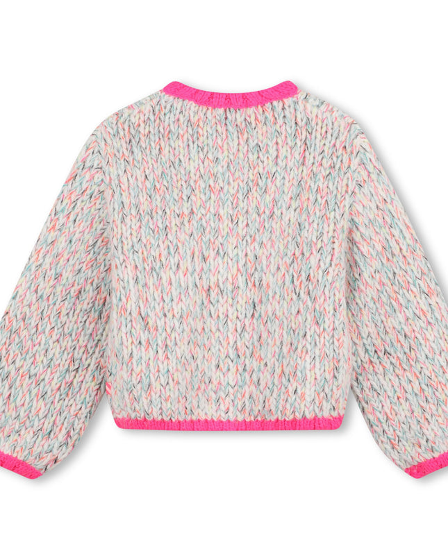 Kids Atelier Billieblush Multicolor Knit Cardigan