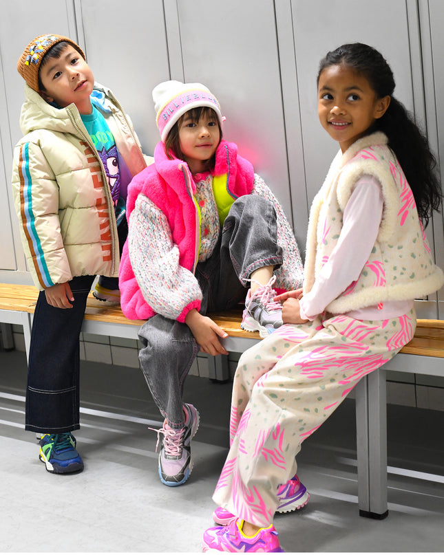 kidsatelier-Billieblush-Cream Leopard Print Vest
