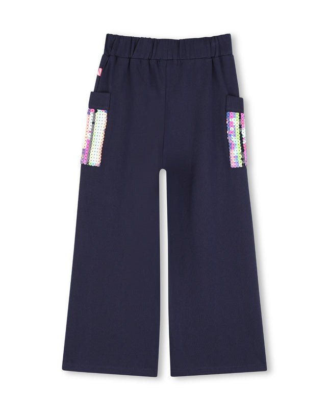 Kids Atelier Billieblush Navy Fleece Jogging Pants