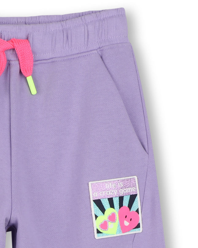 Kids Atelier Billieblush Lavender Fleece Joggers
