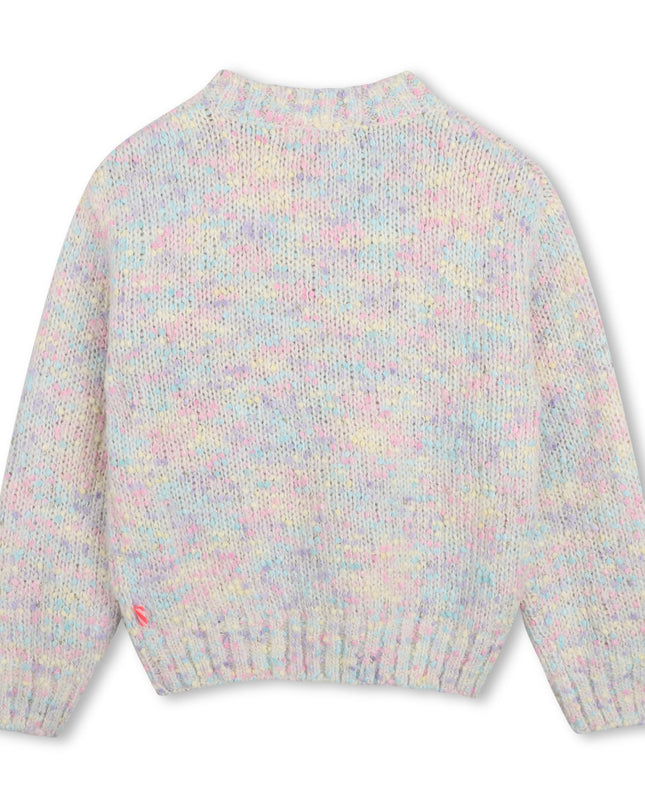 Kids Atelier Billieblush Multicolor Fancy Knit Sweater