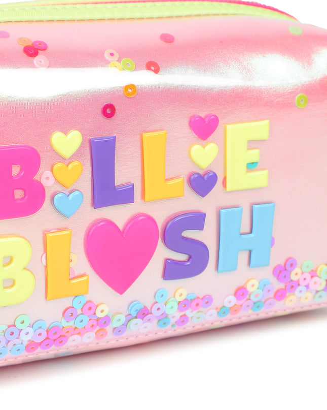Kids Atelier Billieblush Pink Iridescent Pencil Case