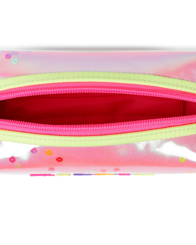 Kids Atelier Billieblush Pink Iridescent Pencil Case
