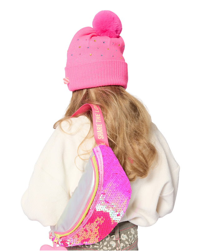 Kids Atelier Billieblush Pink Sequin Waistbag