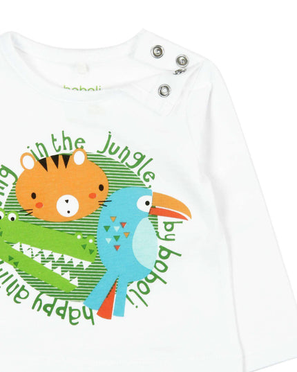 kids atelier boboli White Knit T-Shirt