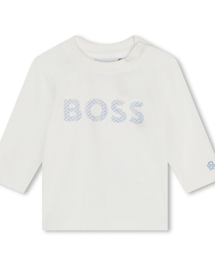 Light Gray Dungarees & T-shirt
