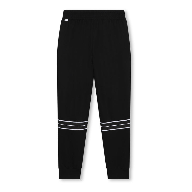 Black Logo Joggers