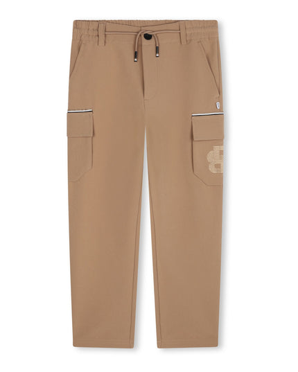 Brown Logo Cargo Pants