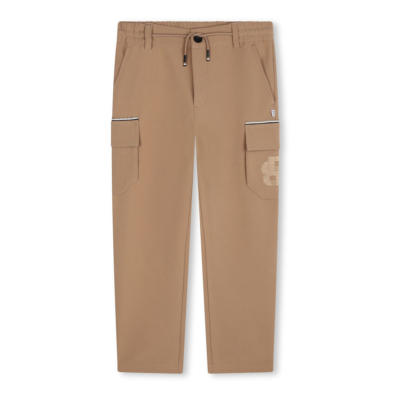Brown Logo Cargo Pants