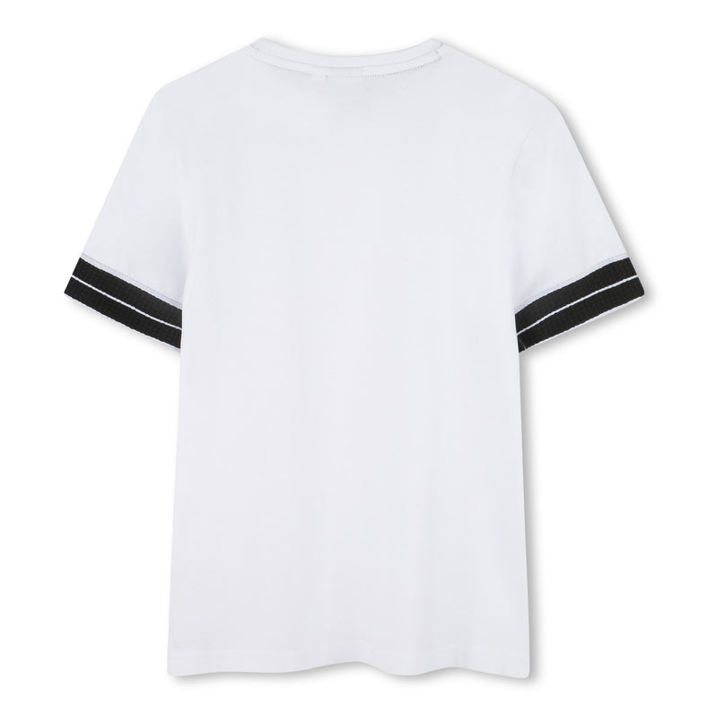 White Logo Crewneck T-Shirt