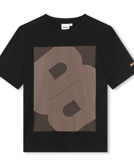 Black Monogram B T-Shirt