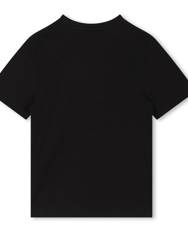 Black Monogram Logo T-Shirt
