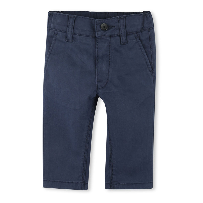Navy Chino Trousers
