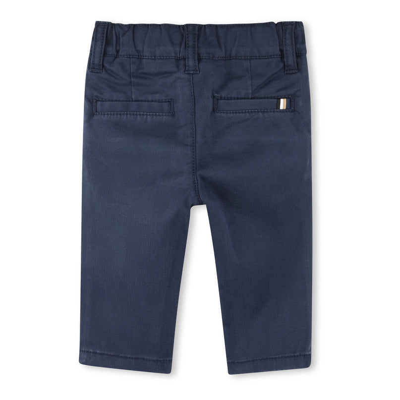 Navy Chino Trousers