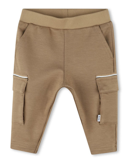 Brown Cargo Pocket Sweatpants