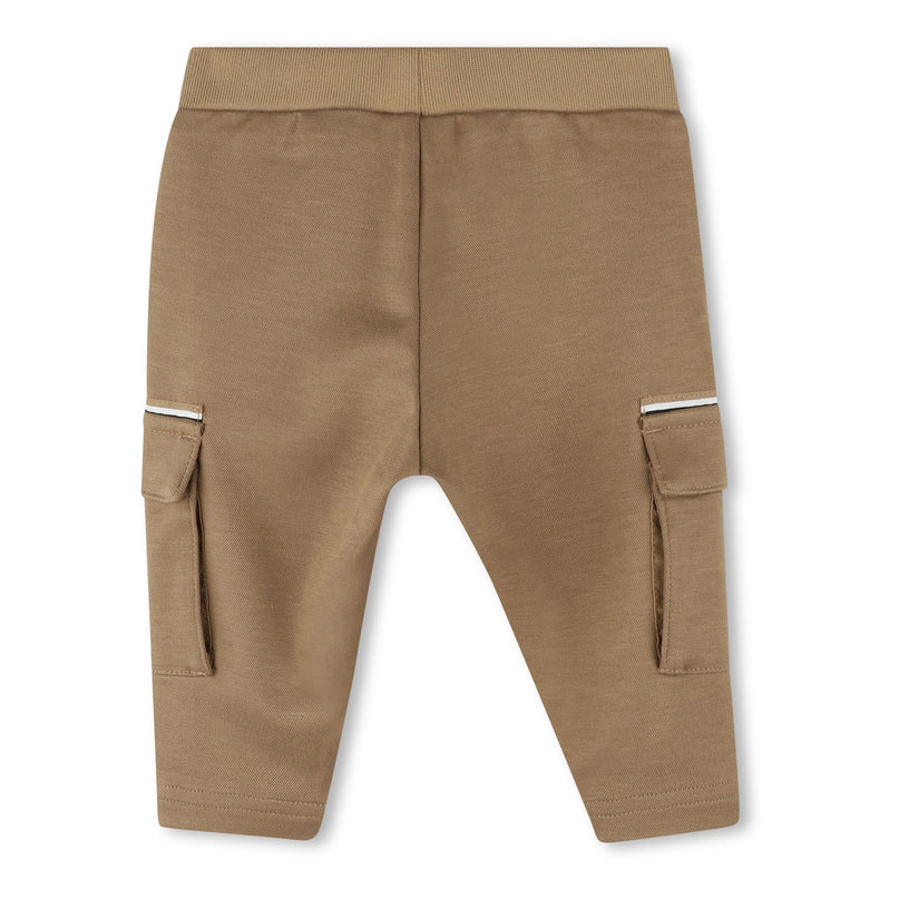 Brown Cargo Pocket Sweatpants