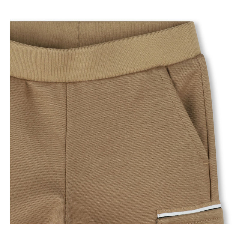 Brown Cargo Pocket Sweatpants