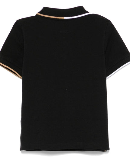 Black Logo Polo