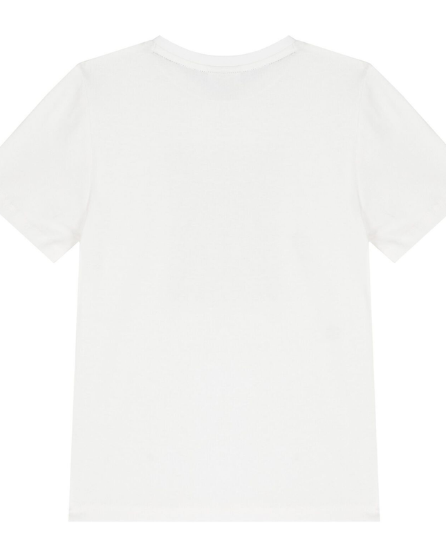 Kids Atelier-Boss-Boys White Logo T-Shirt