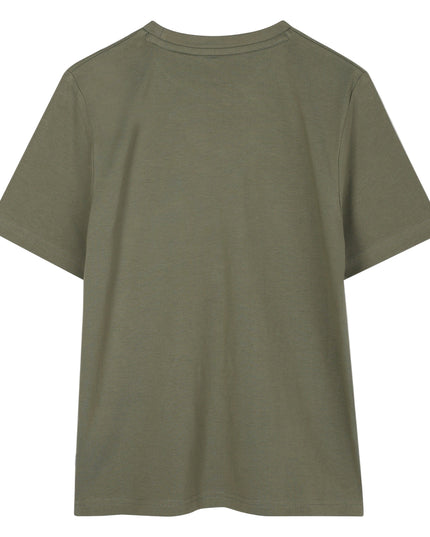Kids Atelier-Boss-Olive Green Short Sleeves T-Shirt