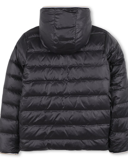 Kids Atelier-Boss-Green Reversible Puffer Jacket