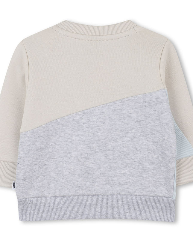 Kids atelier-Boss-Multicolored Sweatshirt