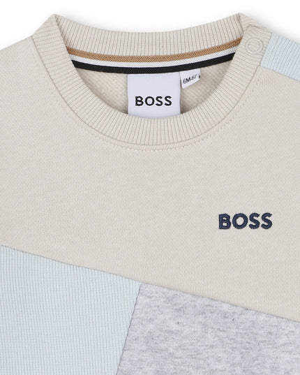 Kids atelier-Boss-Multicolored Sweatshirt
