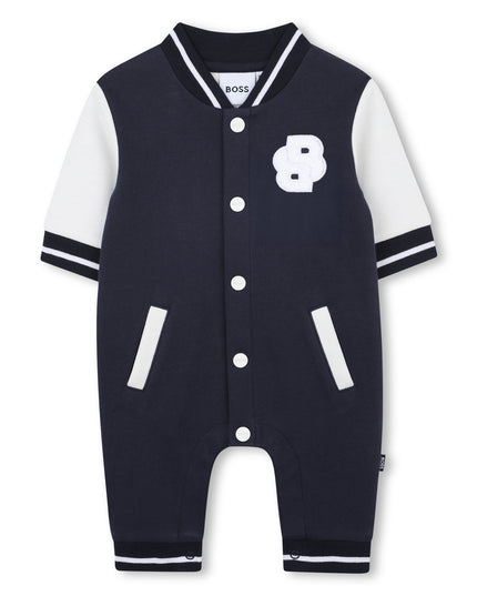Kids Atelier-Boss-Baby Navy Jumpsuit
