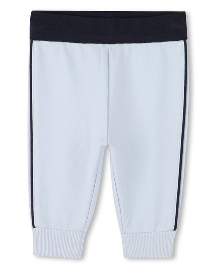 Kids Atelier-Boss-Baby Boys Blue & White Logo Tracksuit Set