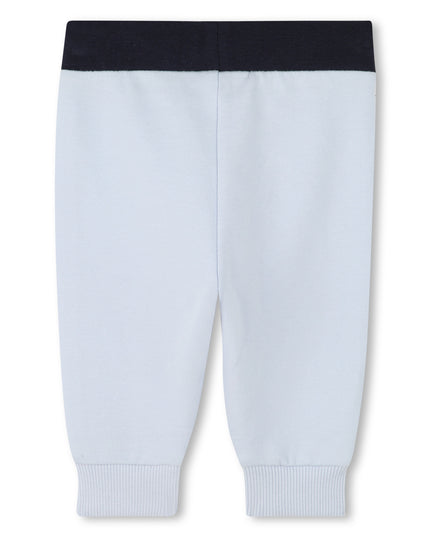Kids Atelier-Boss-Baby Boys Blue & White Logo Tracksuit Set
