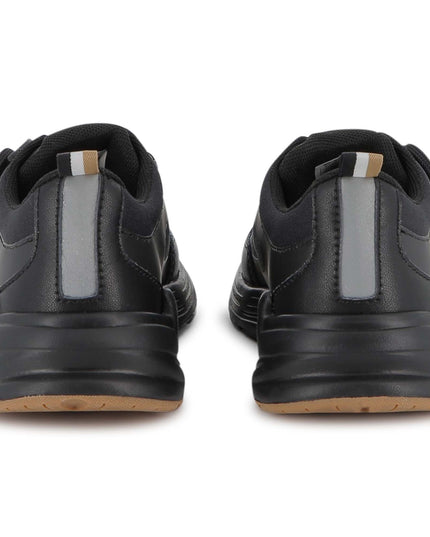 Kids atelier-Boss-Boys Black Logo trainers