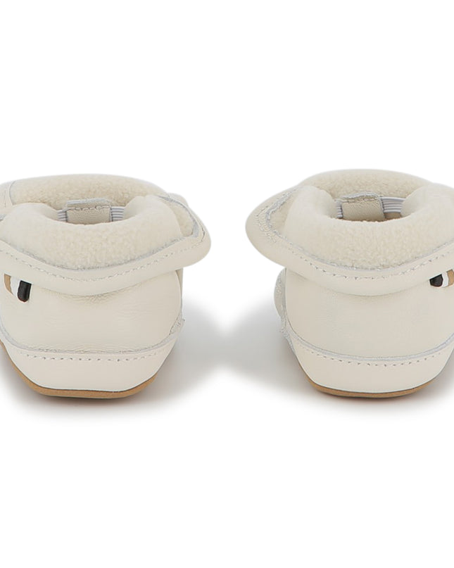 Kids Atelier-Boss-Off-White Slippers