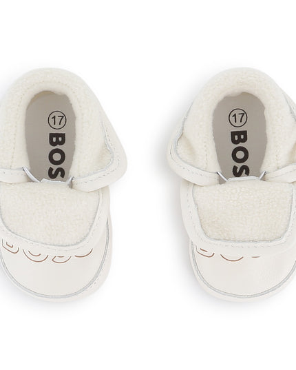 Kids Atelier-Boss-Off-White Slippers