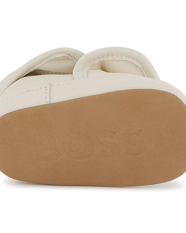 Kids Atelier-Boss-Off-White Slippers