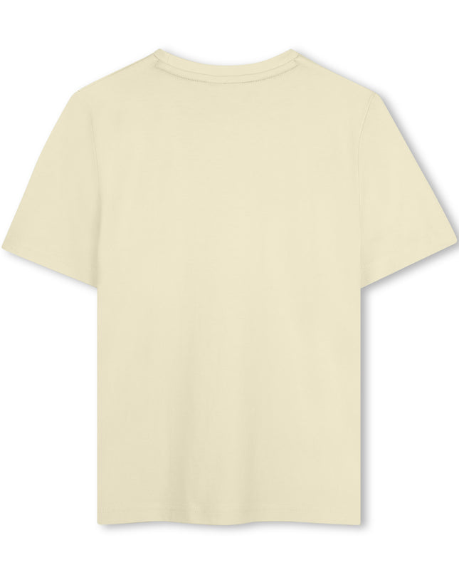 kids atelier boss Sand Logo Print T-Shirt