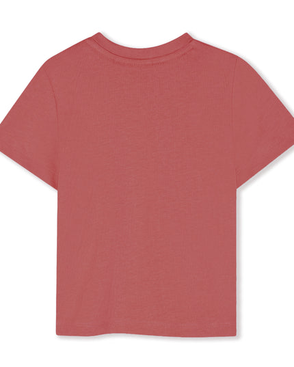kids atelier boss Terracotta Logo Baby Tee