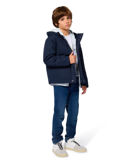 Kids atelier-Boss-Boys White Logo T-Shirt