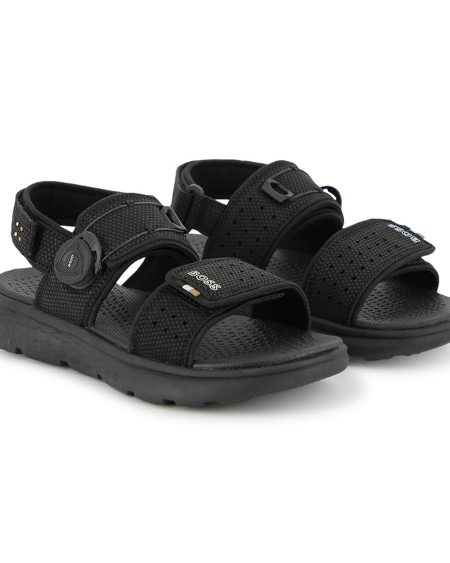 kids atelier boss Black BOSS Sport Sandals