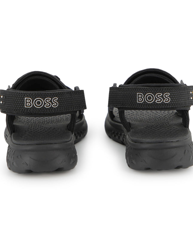 kids atelier boss Black BOSS Sport Sandals