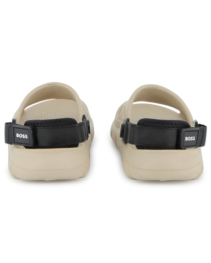 kids atelier boss Beige BOSS Patch Sandals