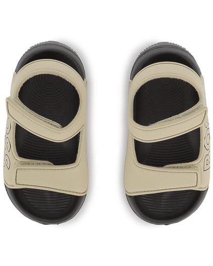 kids atelier boss Beige BOSS Velcro Sandals