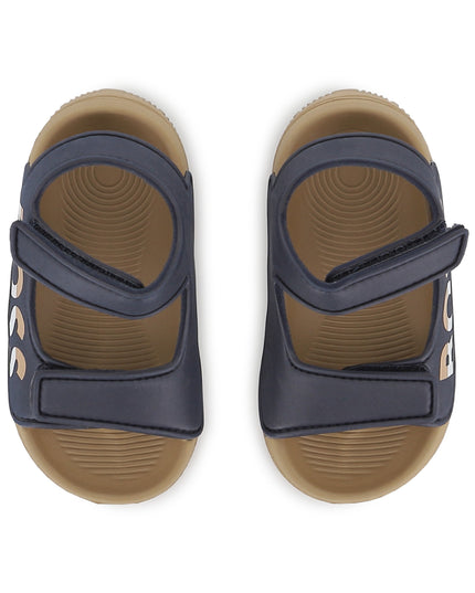 kids atelier boss Navy BOSS Velcro Sandals