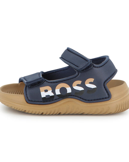 kids atelier boss Navy BOSS Velcro Sandals