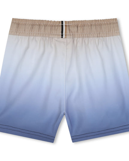 kids atelier boss Blue Ombre Swimshorts