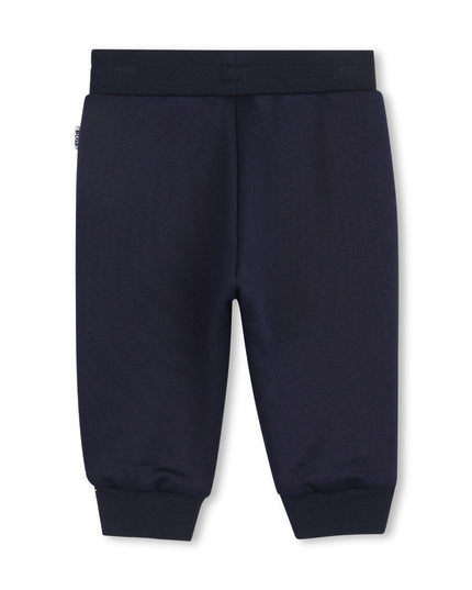 Dark Navy & Green Panel Tracksuit