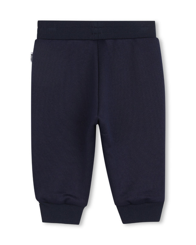 Dark Navy & Green Panel Tracksuit