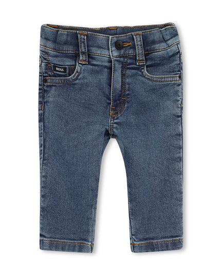 kids atelier boss Blue Denim Baby Jeans